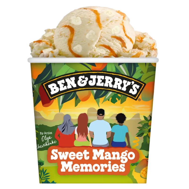 Ben & Jerry's Sweet mango memories