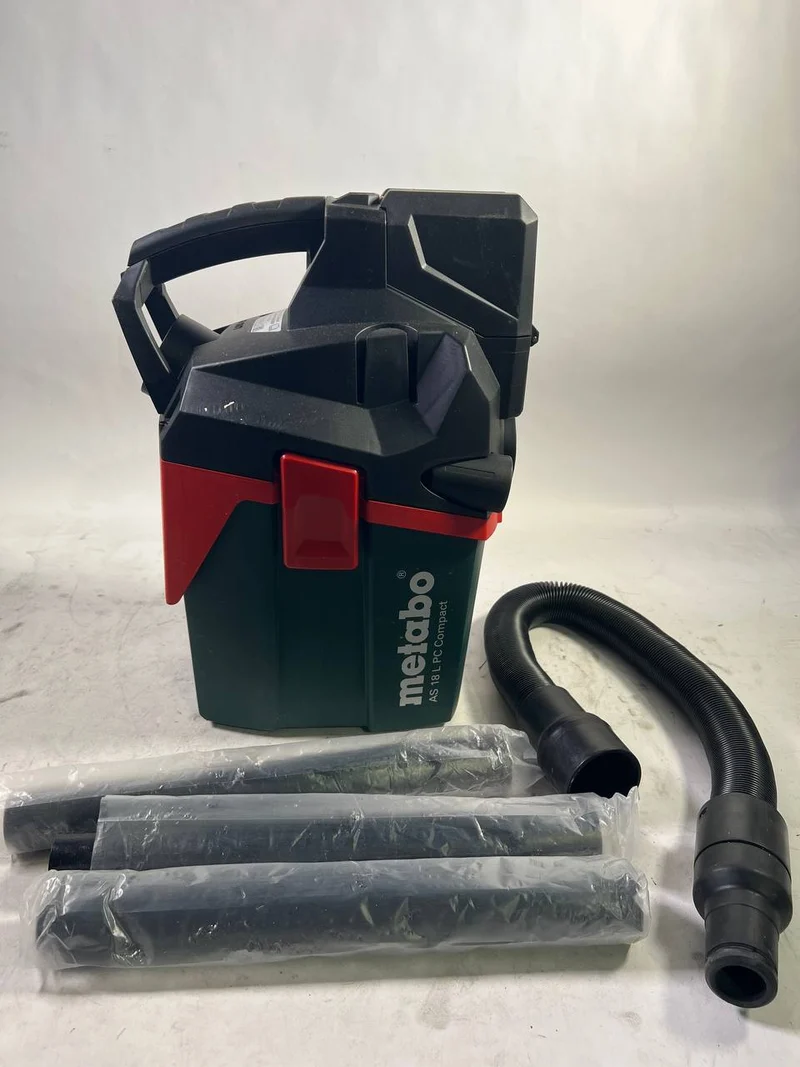 Metabo AS 18 L PC Compact Akku Sauger 18 V 6 l IPX4 Staubklasse L ( 602028850 ) Nass und Trocken Solo - Gebraucht