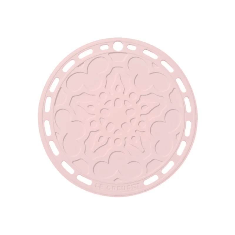 Le Creuset - Silikon-Untersetzer Muschel rosa