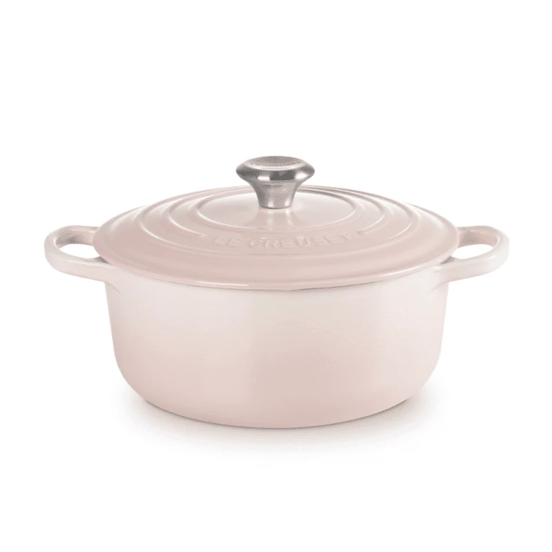 Le Creuset – Signature Braadpan Shell Pink 20 cm