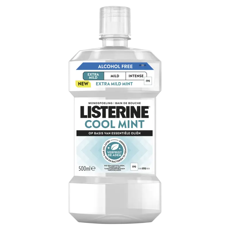 Listerine Coolmint alcoholvrij extra mild