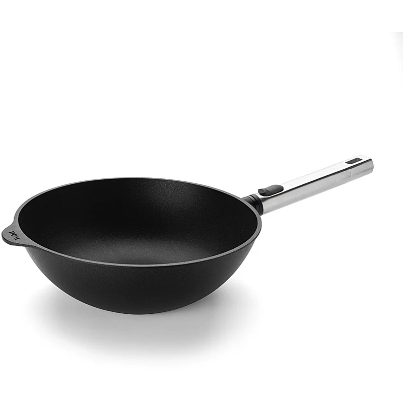 WOLL Pro Logic Induktion, Guss-Wok und Rührpfanne 28cm, 10cm hoch 11028PLCI
