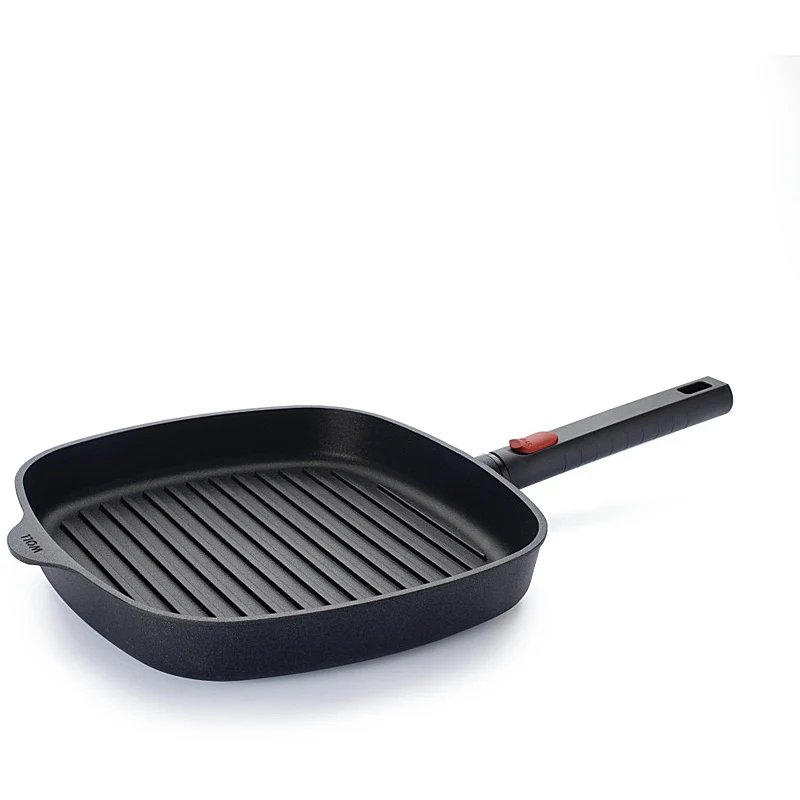 WOLL Logic Induktion Grillpfanne, viereckig 1628-1LCI