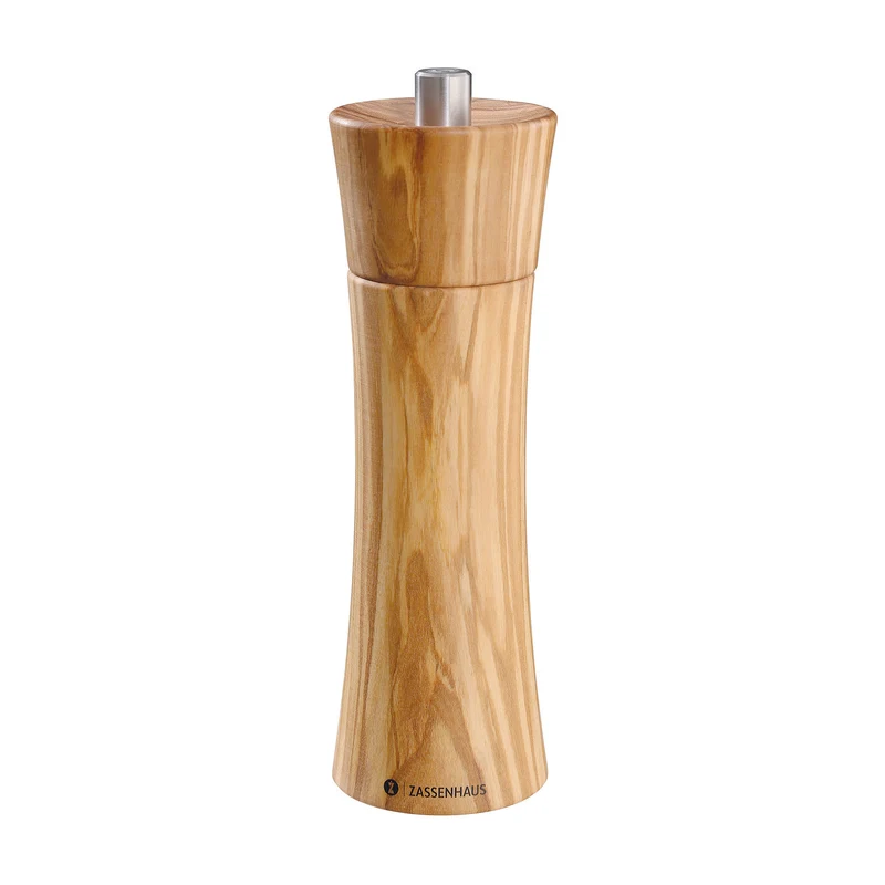 Salzmühle FRANKFURT 18 cm Olivenholz