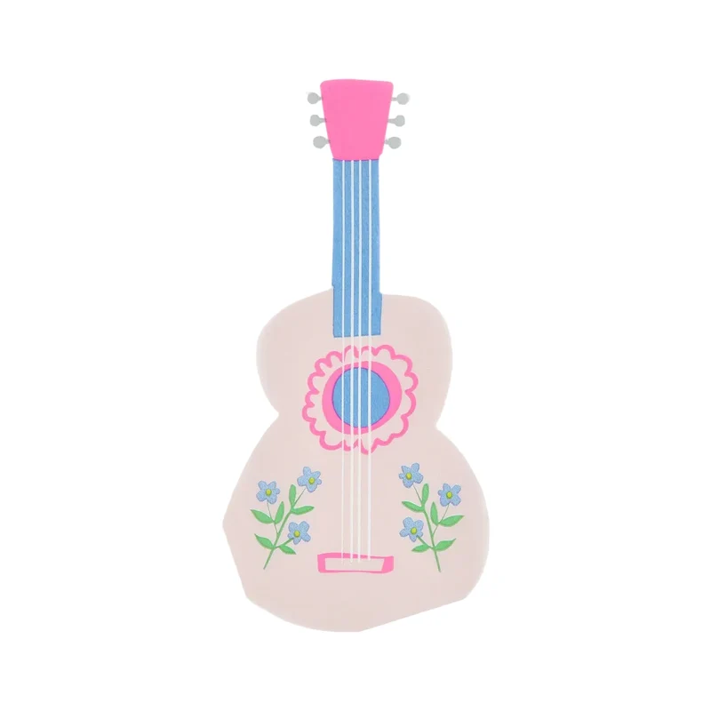 Servietten Pink Guitar