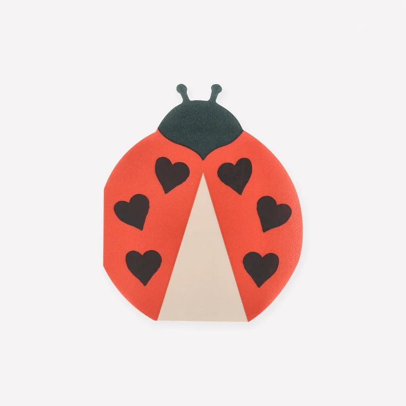 Marienkäfer Servietten - Red Ladybird