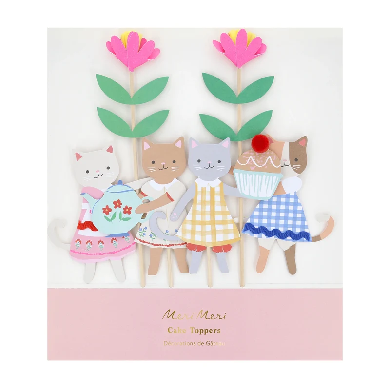 Cake Topper Kitten Club