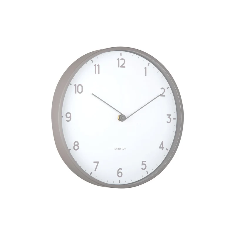 Wanduhr Sencillez - Grau