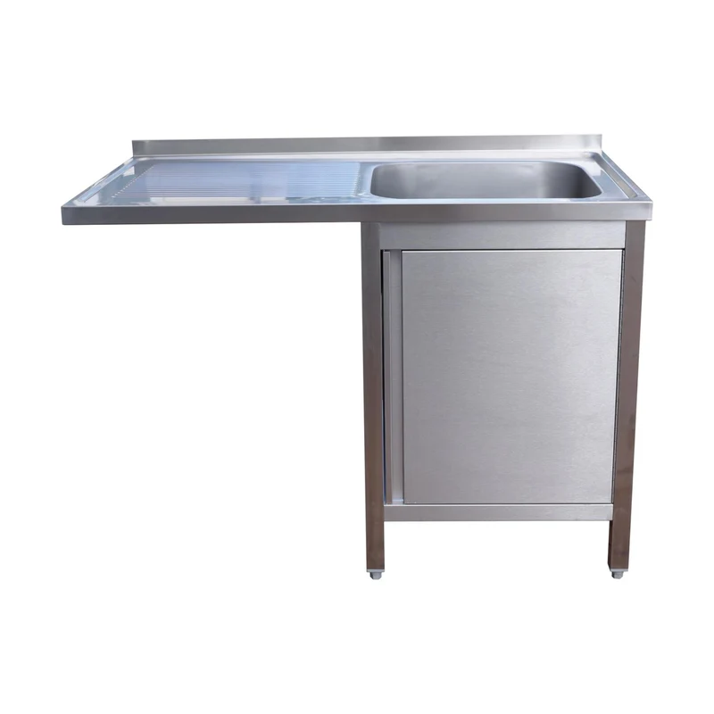 Spülzentrum 1200 x 700 x 850 mm 1 Becken rechts 700 mm Tiefe