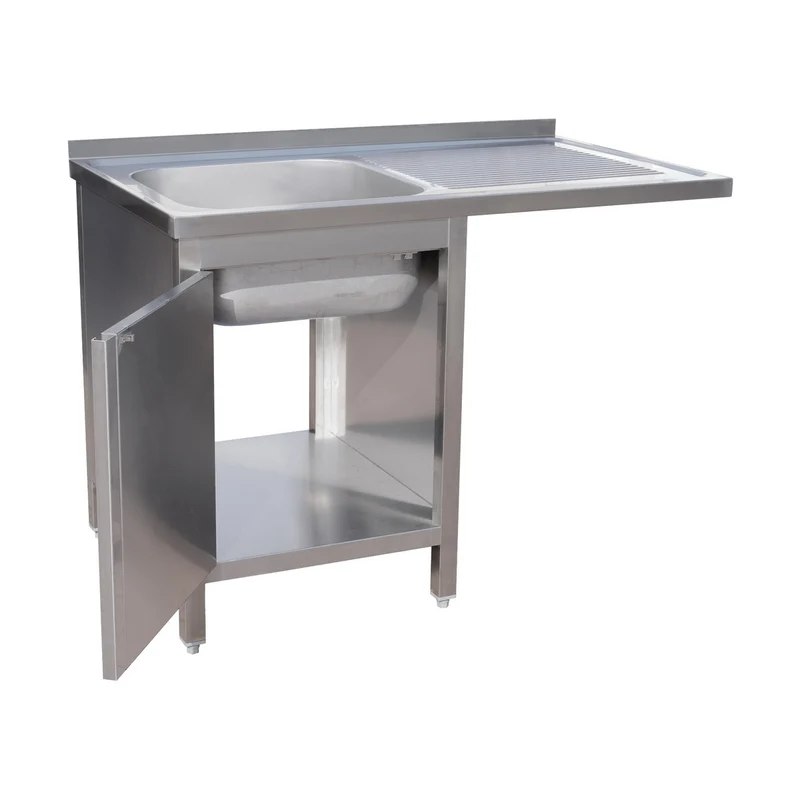 Spülzentrum 1200 x 700 x 850 mm 1 Becken links 700 mm Tiefe