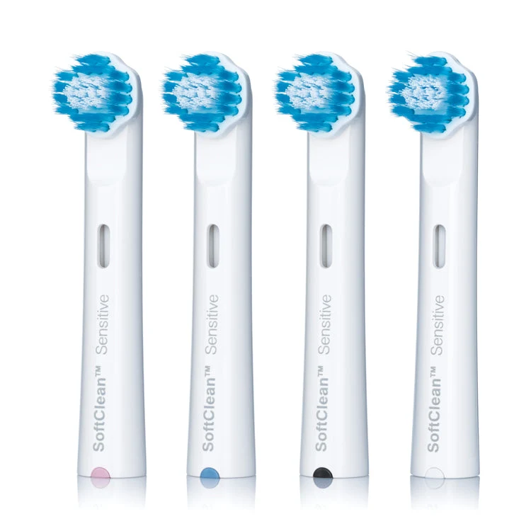 Jordan smile brush heads 4pk sensitive