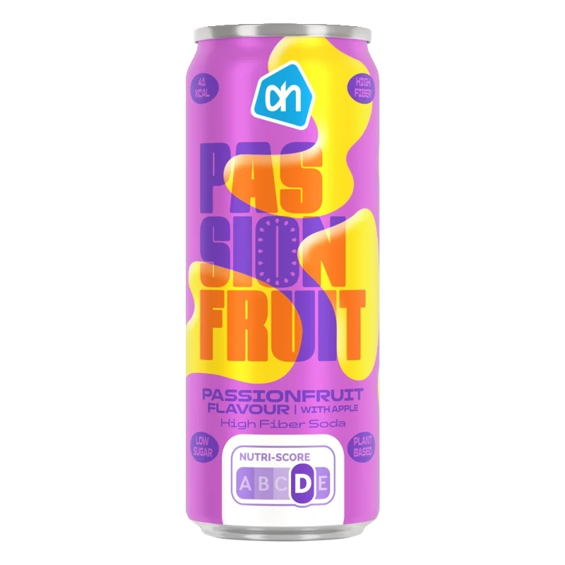 Soda passionfruit flavour