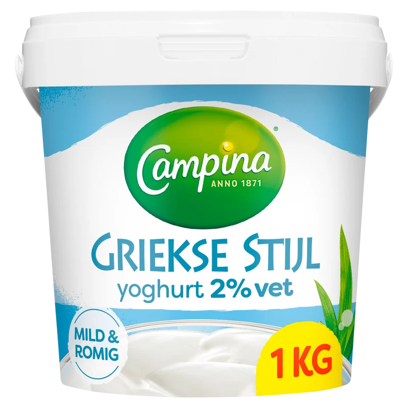 Campina Yoghurt Griekse stijl naturel 2% vet