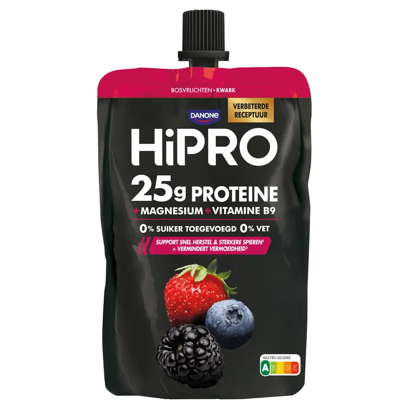 HIPRO Protein Kwark Bosvruchten