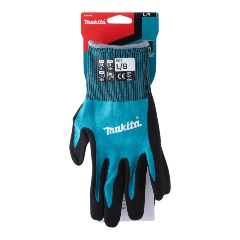 Makita Arbeitshandschuhe Gr. 9 (L) Nitril ( P-84698 )