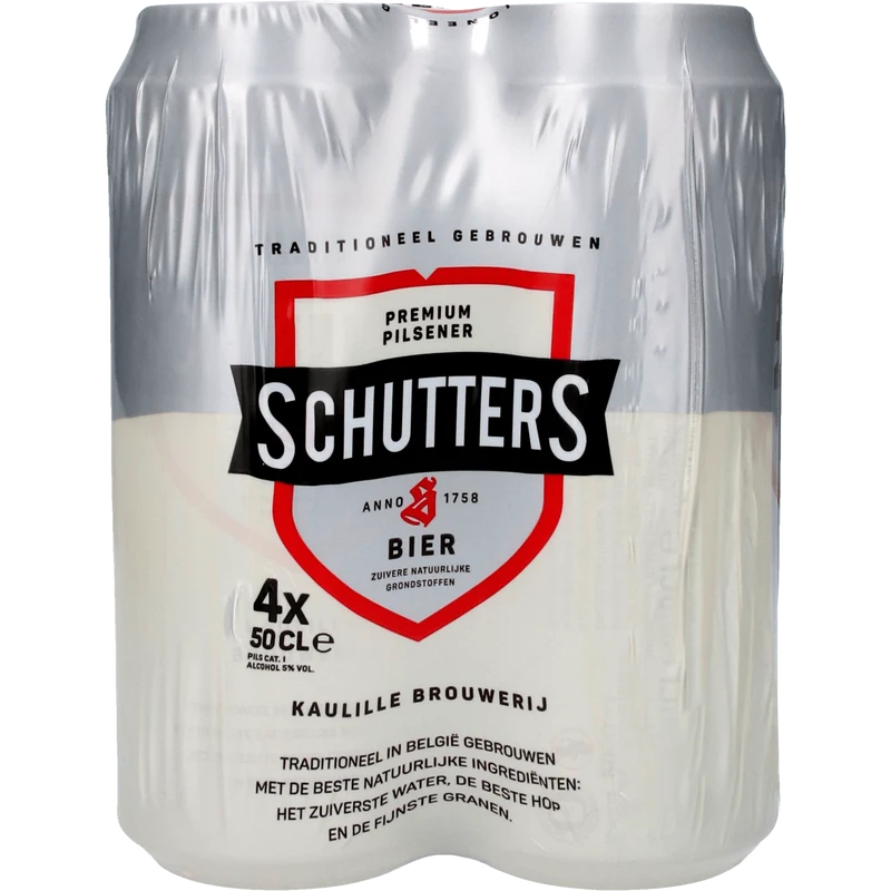 Schutters Pils blik
