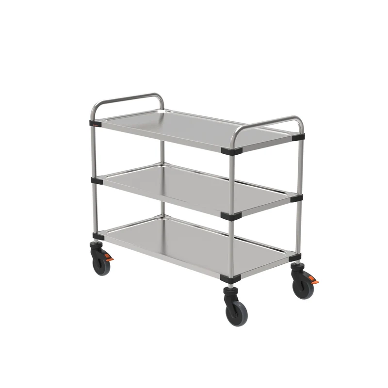 Rieber Servierwagen 1050 – 3 Borde montiert