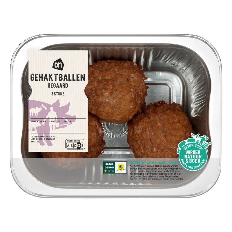 Varkens gehaktbal