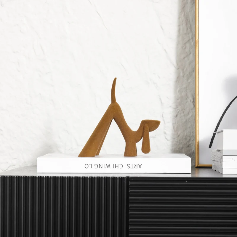 Verspielte Hundefigur