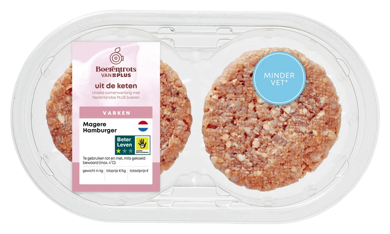 Boerentrots Magere burger 2 stuks