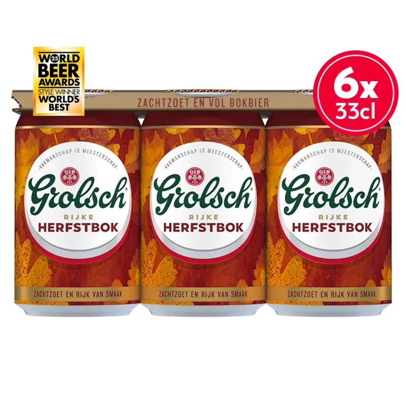 Grolsch Rijke herfstbok speciaalbier 6-pack