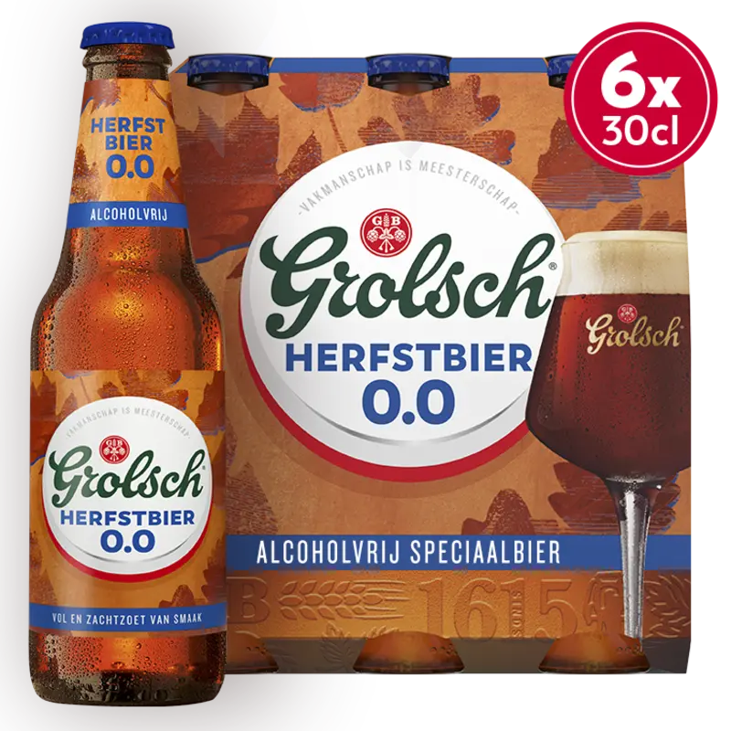 Grolsch Herfstbier 0.0% 6-pack