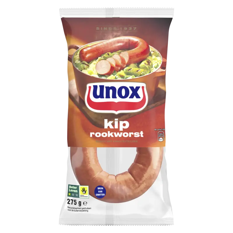 Unox Rookworst kip