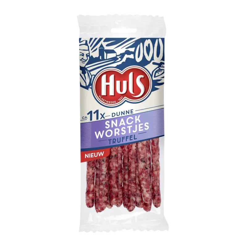 Huls Dunne snackworstjes truffel