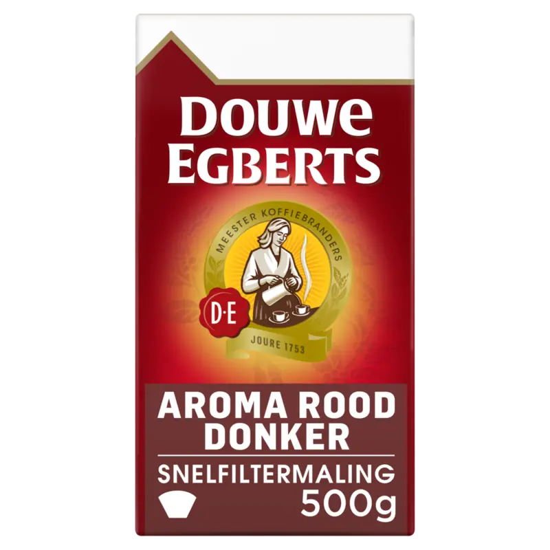 Douwe Egberts Aroma rood donker snelfiltermaling