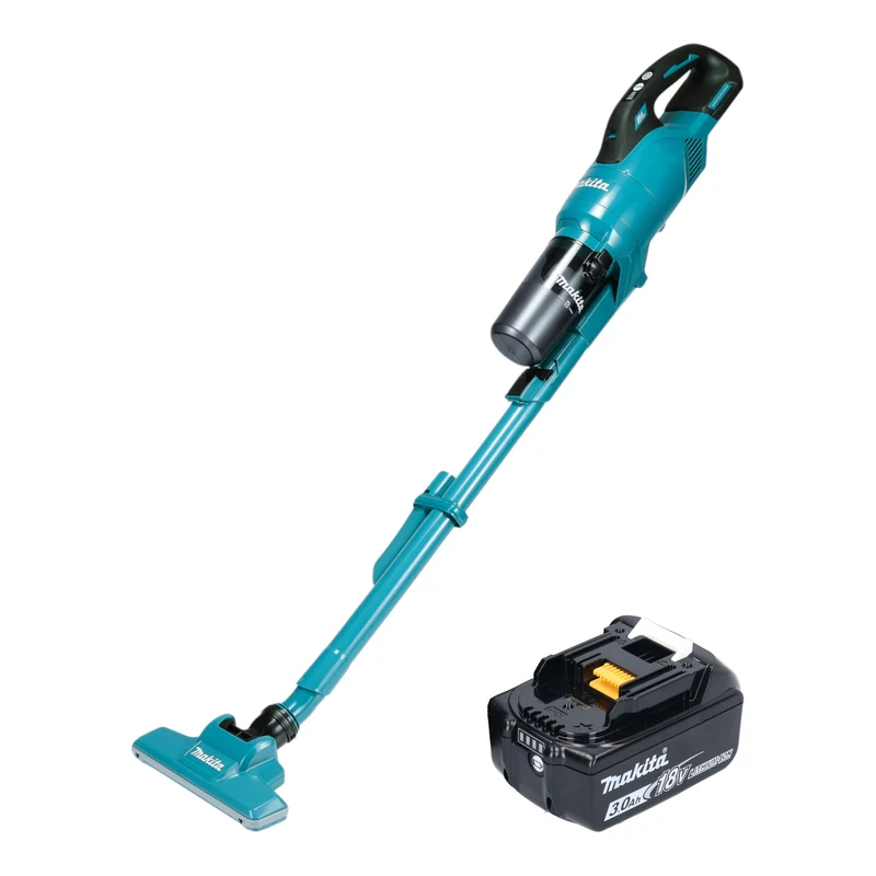 Makita DCL 286 FF Akku Staubsauger 18 V 0,25 l Brushless + 1x Akku 3,0 Ah - ohne Ladegerät