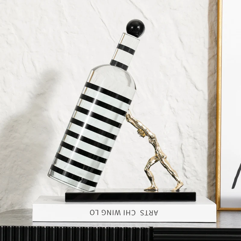 Dekorativer Flaschenhalter Skulptur