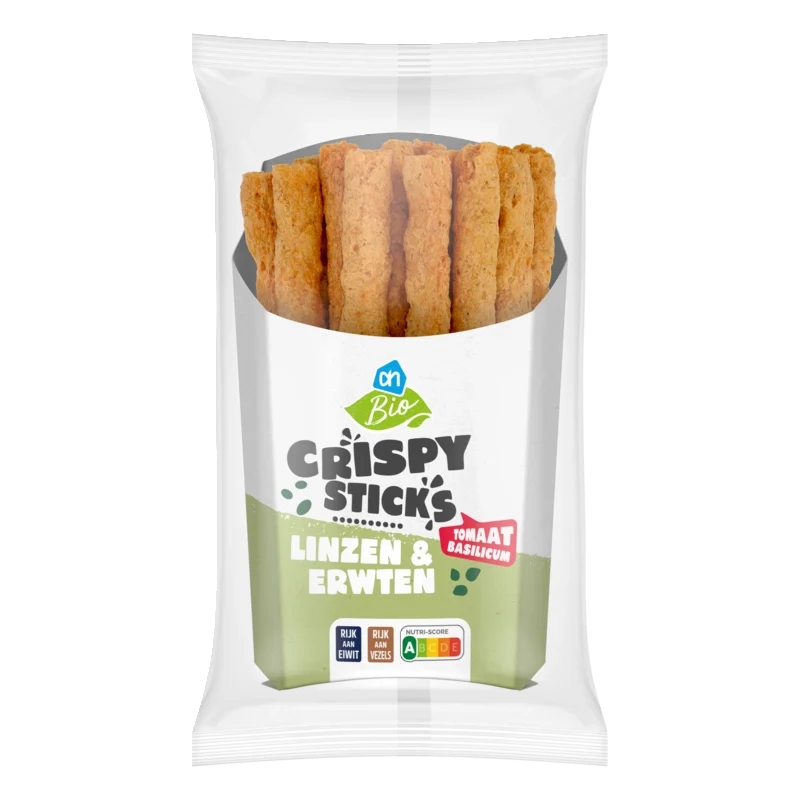 Biologisch Peulvruchtensticks tomaat basillicum