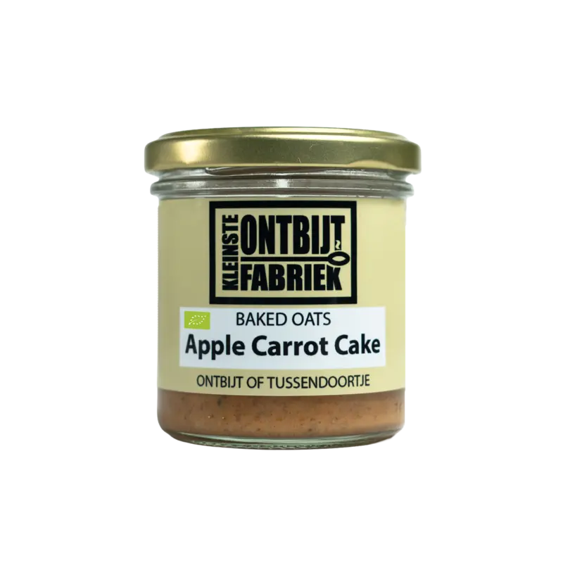 Kleinste Ontbijtfabr Baked oats apple carrot pie