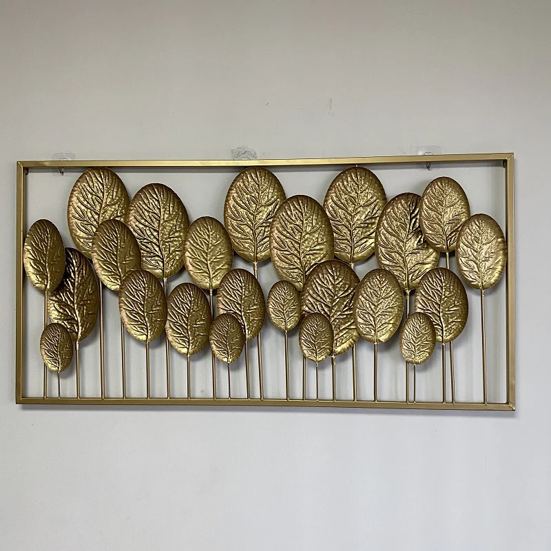 Dekoratives Metallblatt-Wandkunstpanel Karnz