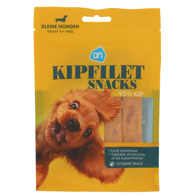 Kipfiletsnack kleine hond