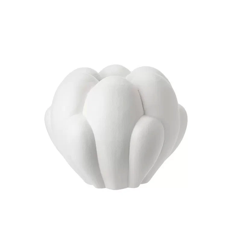 Dekorative florale Keramiksäule