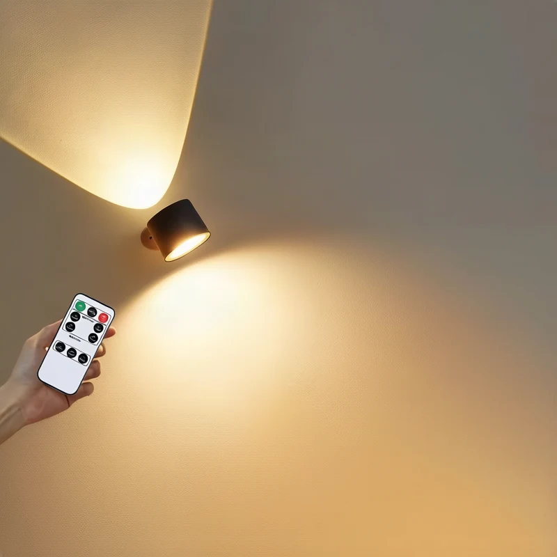 Kabellose LED-Wandleuchte mit Touchsteuerung