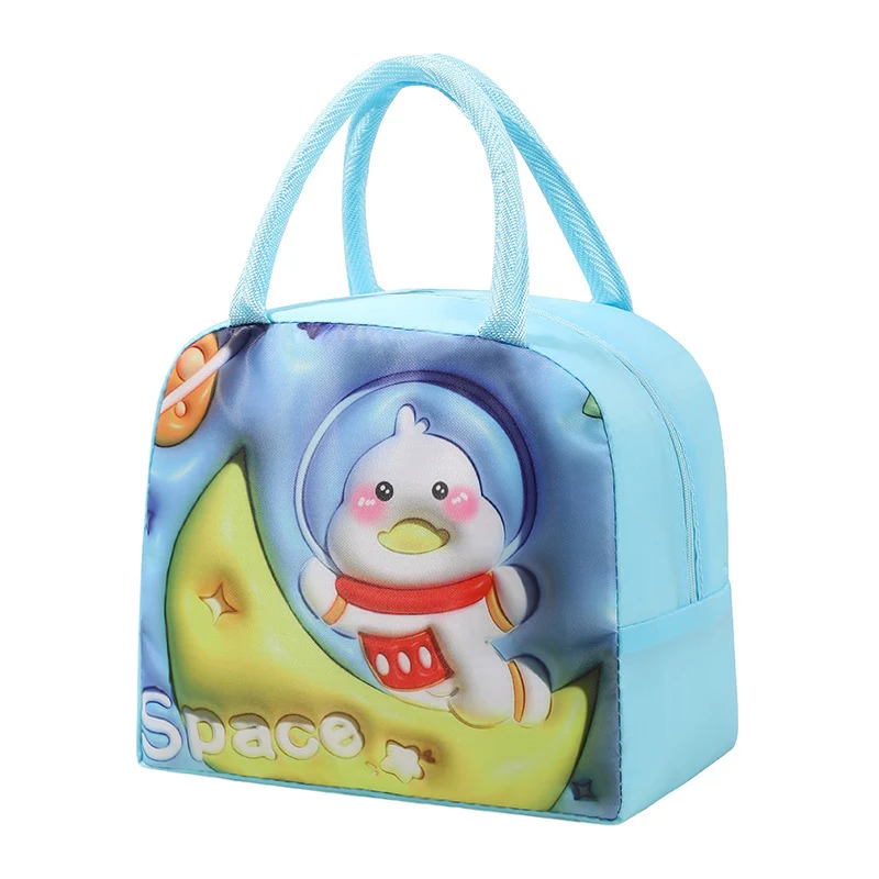 Süßes Cartoon-Weltraum-Thema Lunchbag