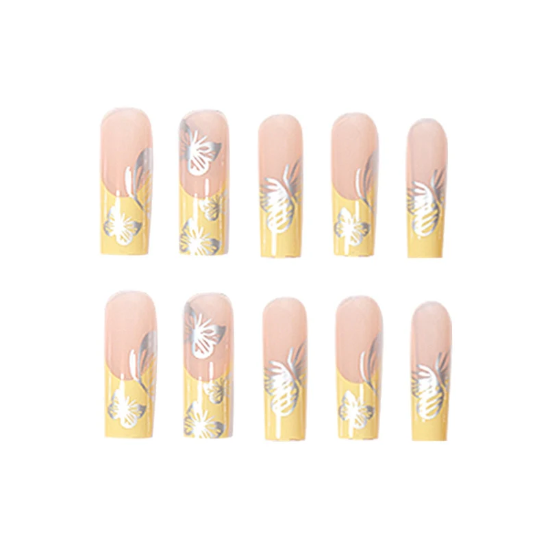Dekoratives Florales Nagelkunstset Karnz