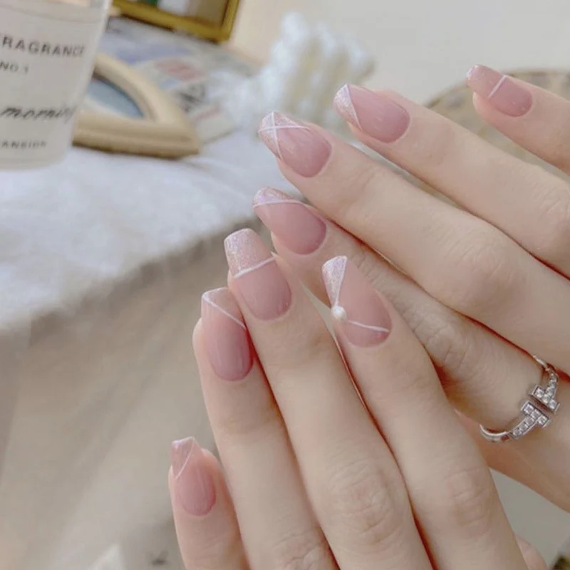 Chic Dekorative Nagelkunst Verlängerungen Karnz