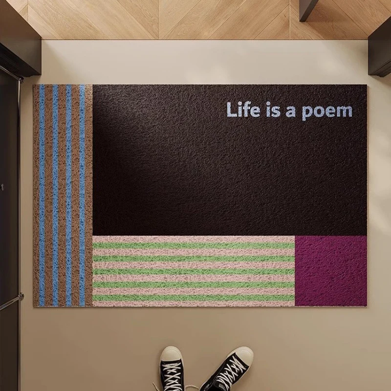 Inspirationszitat Fußmatte Karnz