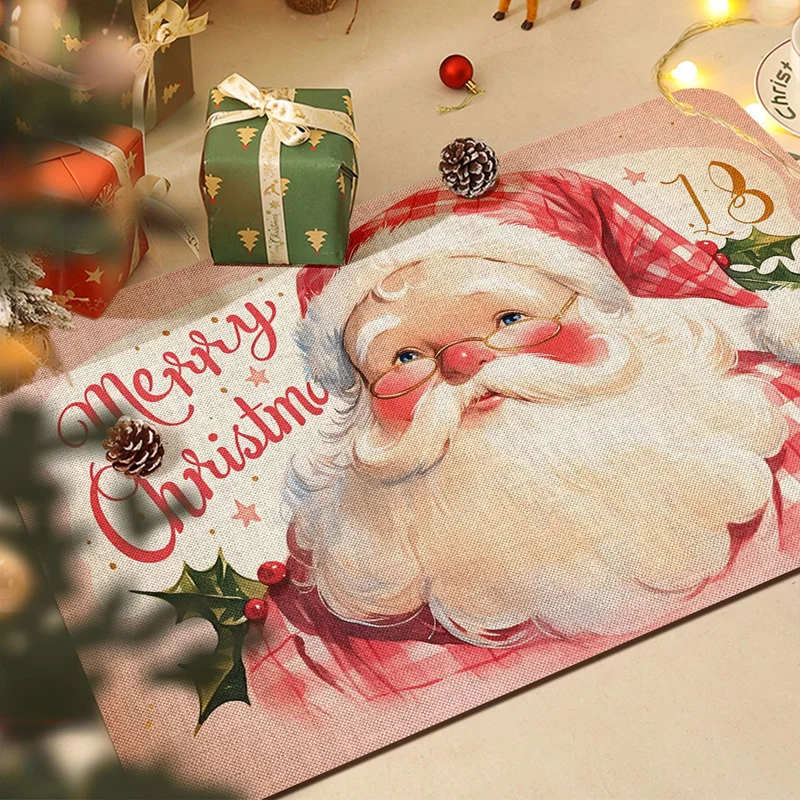 Festliche Santa-Themen dekorative Matte Karnz