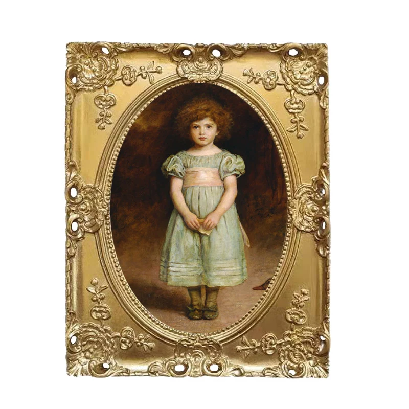 Fertige Frauen Vintage Inspiriertes Kunstwerk