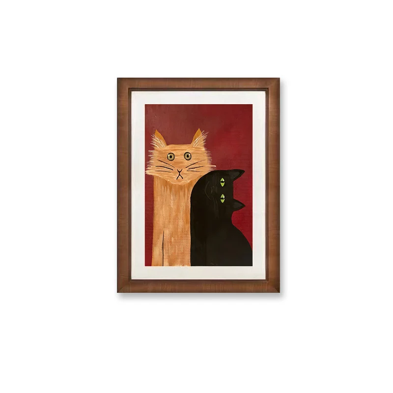 Katzenmotiv Künstliche Wanddekoration