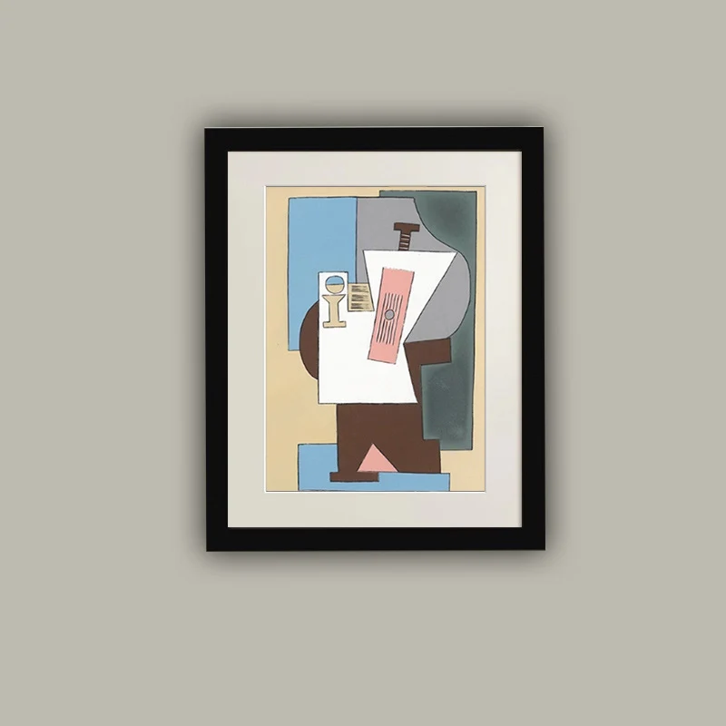 Abstrakte gerahmte Wandkunst