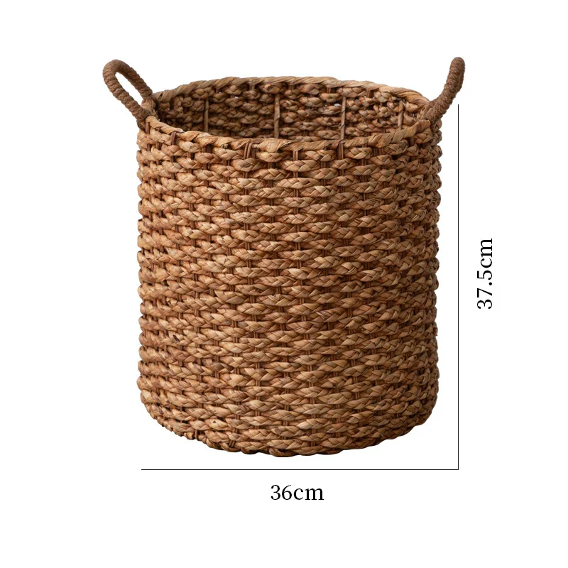 Runder Woven Aufbewahrungskorb Karnz