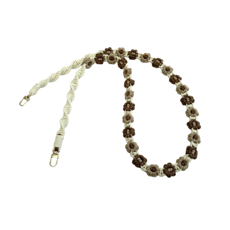 Stylische Macrame Brillenband Karnz