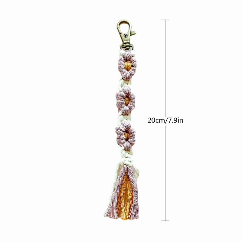 Macrame Quaste Schlüsselanhänger Karnz