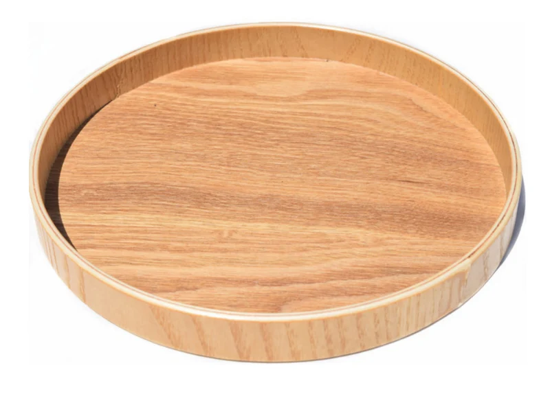 Natürlicher Holzservierteller Karnz