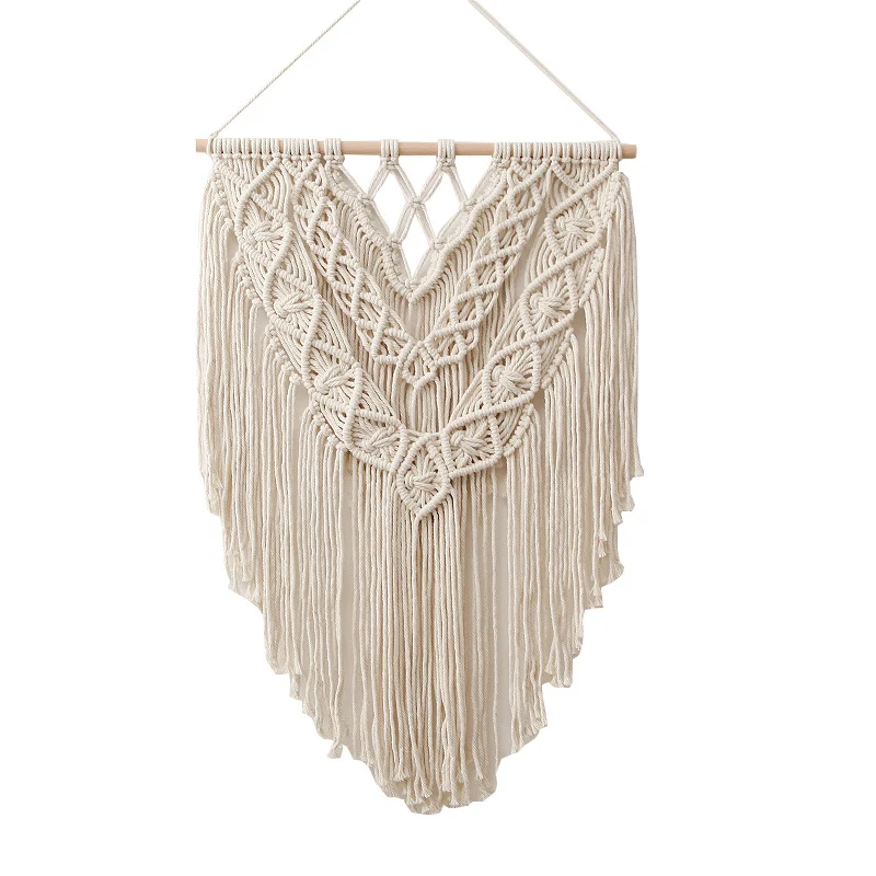 Macramé Wandbehang Wandteppich Karnz